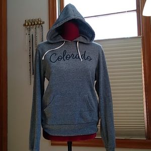 Colorado gray hoodie Size Small